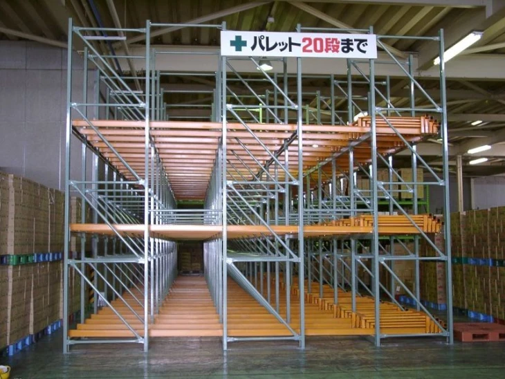Push Back Pallet Racking System