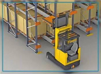 OUMAN Automatiseret shuttle storage system til palle